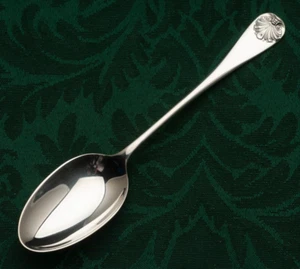 Williamsburg Shell by Stieff Sterling Silver Oval Soup Spoon 6.75" - Picture 1 of 2