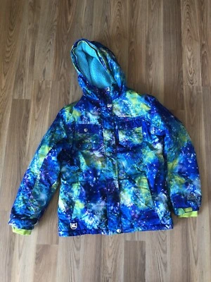 Abrigo Chaqueta ZeroXposur Niñas Talla 16 Azul Verde Púrpura Foto 1 de 4