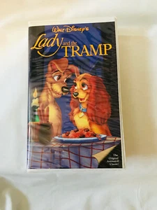 Walt Disney - Black Diamond - The Classics - Lady and The Tramp 1987 VHS  - Picture 1 of 9