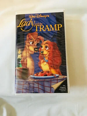 Walt Disney - Black Diamond - The Classics - Lady and The Tramp 1987 VHS  - Image 1 of 4