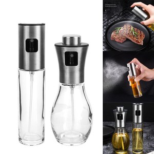 Ölsprüher Essigsprüher Glas Essig&Öl Zerstäuber Ölspender Sprühflasche Küche DE