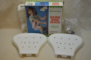 Vintage Hedstrom Glide Stride Seats Kids Playground Swing Ride On Toy - Foto 1 di 7