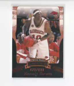 RONNIE BREWER 2006-07 PRESS PASS LEGENDS BRONZO PARALLELO ROOKIE CARD-#'D/899 - Foto 1 di 24