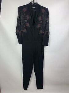 Desigual women’s floral pattern jumpsuit overall size S style 21WWPW22