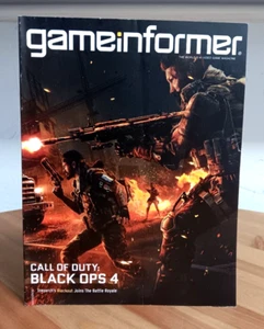 Game Informer Vide Game Magazine Call Of Duty Black Ops 4 New - Picture 1 of 2