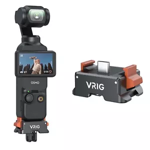 Gimbal Camera Quick Release Bracket Mount Charging Base for DJI Osmo Pocket 3 - Picture 1 of 12