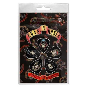 GUNS N ROSES - APPETITE - PAQUETE DE 5 PÚAS - NUEVO - PÚA DE GUITARRA MUSICAL PP062 - Imagen 1 de 1