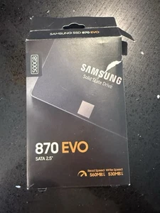 SAMSUNG 870 EVO MZ-77E500B/AM - Afbeelding 1 van 1