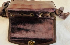 antiker Nähstreuer Lederfaden Etui Vintage - Bild 1 von 3