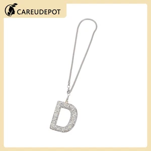 Letter D with Rhinestones Car Rear View Mirror Pendant Accessories 1 PC - Bild 1 von 6