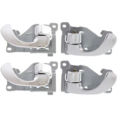 Внутренняя дверная ручка для 99-2003 Mitsubishi Galant набор из 2 хромированных LH и RH - Изображение 1 из 4