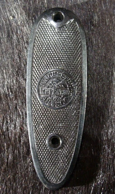 Placa de culata de escopeta Winchester 1897 97 de fábrica, plana, M-97 Foto 1 de 4