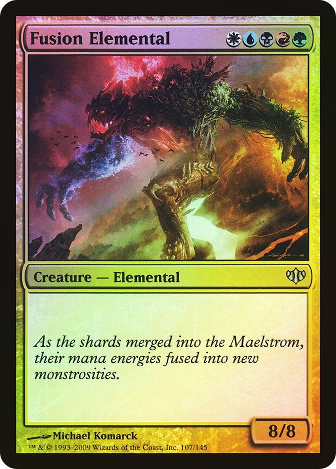 MTG FOIL Fusion Elemental  - Conflux #107 - Image 1 of 1