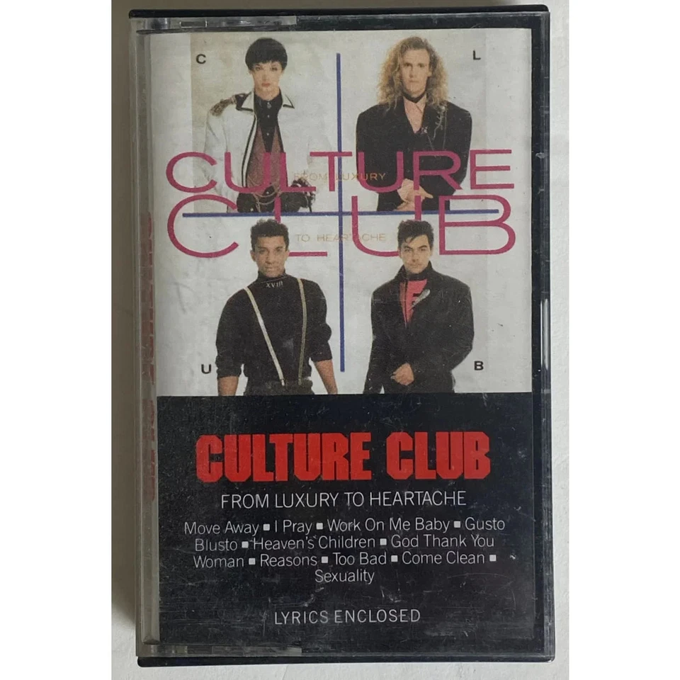 Culture Club From Luxury to Heartache 1986 Promo Cassette - Image 1 of 1