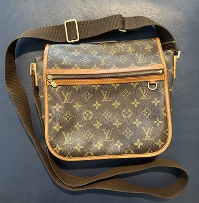 Bolso Mensajero LOUIS VUITTON Auténtico Monograma Bósforo PM MI0076 Sin Caja/Bolso Foto 1 de 4