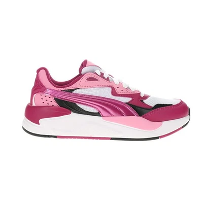Zapatillas informales PUMA XRay Speed metálicas con cordones para mujer rosas 40086001 Foto 1 de 4