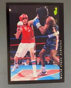 1992 Classic World Class Athletes Oscar De La Hoya Boxe Rookie Card #41 - Foto 1 di 2