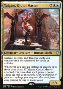 MTG Magic the Gathering Taigam, Ojutai Master (46/320) Commander 2017 LP - Picture 1 of 1