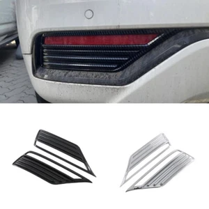 Cubierta de luz antiniebla para parachoques trasero Toyota Land Cruiser LC300 2023-24 moldura cromada - Imagen 1 de 3