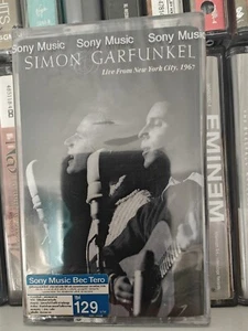 Simon & Garfunkel Live From New York City 1967 FACTORY SEALED cassette - Picture 1 of 8