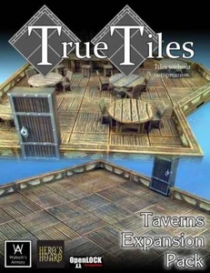 True Tiles - Tavern Tiles Premium Set 125 Tiles! - OpenLock - DND - Pathfinder - - Picture 1 of 7