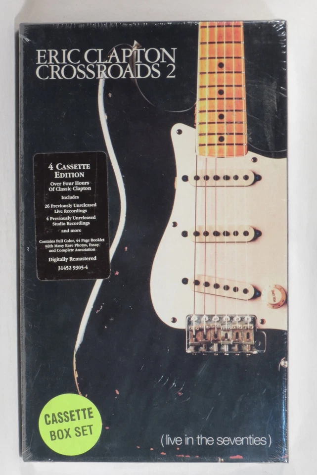 ERIC CLAPTON ‎– Crossroads 2 (Live In The Seventies)  1st US  4 x CS box  SEALED - Image 1 of 4