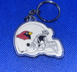 Vintage Arizona Cardinals NFL Plastic Keychain Key Chain Souvenir | White - Picture 1 of 3