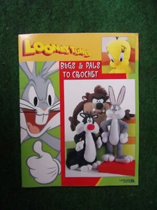 Looney Tunes Bugs and Pals crochet pattern booklet Leisure Arts # 3646 - Picture 1 of 5