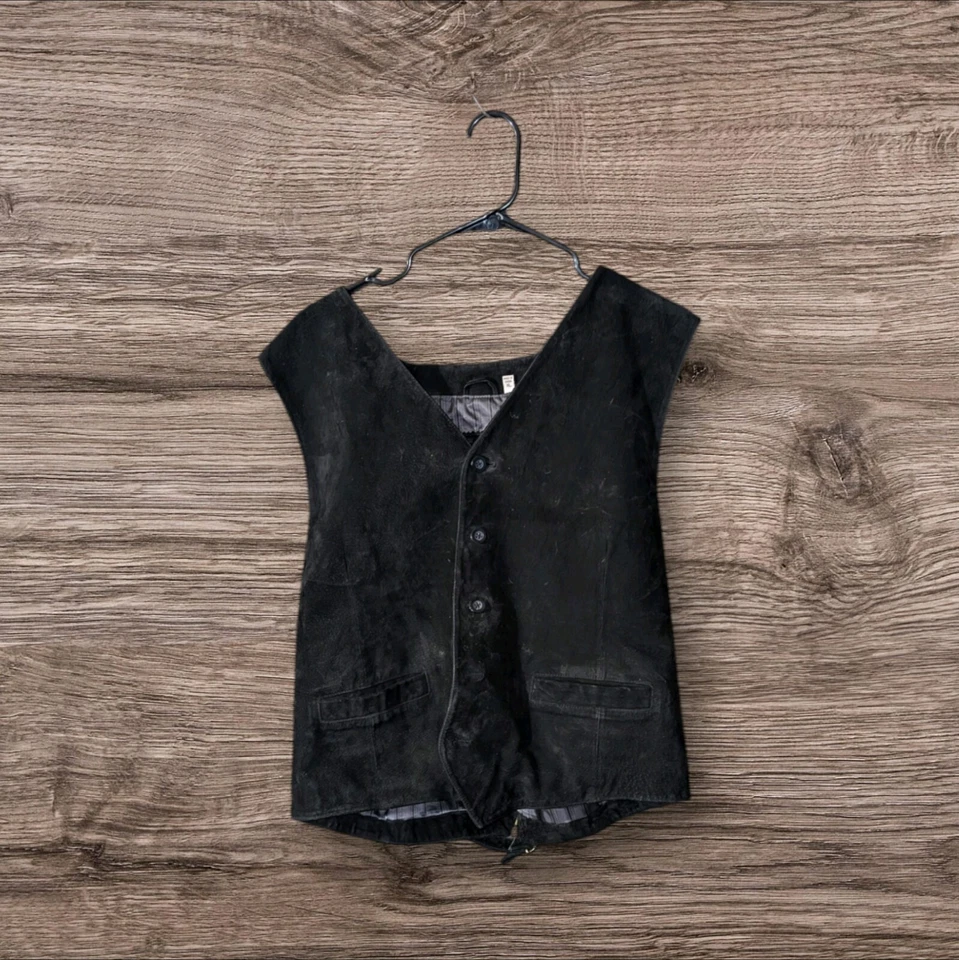 Round tree And Yourke Suede Vest Mens XL Lined - Image 1 of 2