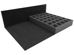 Truppentablett für Navara Figurenkoffer. 30 größere Truppen auf 30mm Basen tragen - Bild 1 von 1