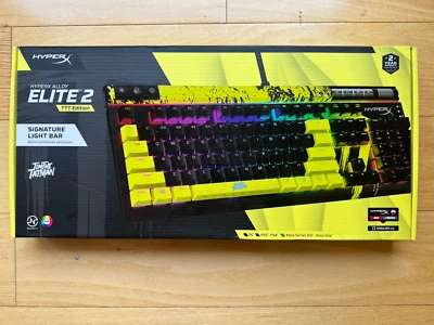 New Seal HyperX Alloy Elite 2 RGB Mechanical Gaming Keyboard TimTheTatMan TTT Ed - Image 1 of 4