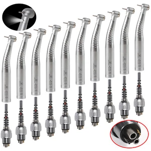 Lot Dental Fiber Optic LED High Speed Handpiece fit Kavo Coupler Swivel 6 Hole - Picture 1 of 27