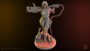 Saskia By Ritual Design Statue 3D Print Unpainted Unassembled - Picture 1 of 16