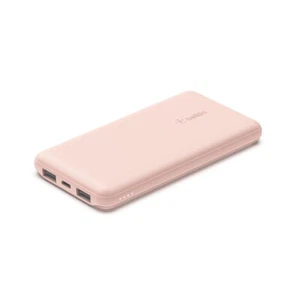 Banco de alimentación Belkin BoostCharge 10.000 mAh - Rosa - Doble USB-A + USB-C - SIN CAJA - Imagen 1 de 6