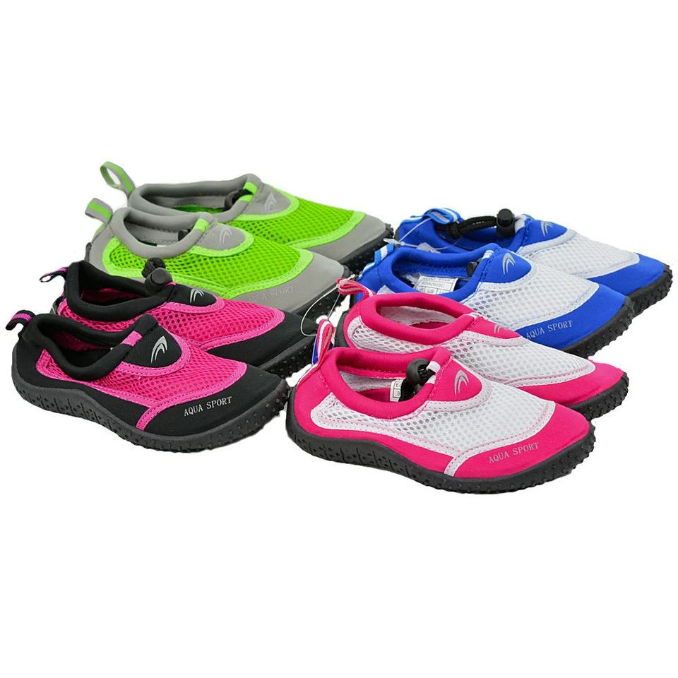 NEOPREN WASSERSCHUHE STRANDSCHUHE SURFSCHUHE BADESCHUHE KINDER DAMEN Gr. 25-41 - Bild 1 von 1