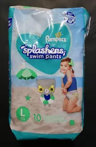 Pampers Splashers Swim Diapers Disposable Pants, Large ( 31+ lb), - Picture 1 of 3