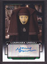 2017 Star Wars Galactic Files Reborn Auto #AU-MOY Mary Oyaya 193/199