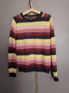 Scotch and Soda Mohair Striped Jumper - Picture 1 of 3