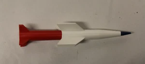 Lionel 6650-80 missile/rocket wht over red load f 6823 or 6650/6-16718 launchers - Picture 1 of 4