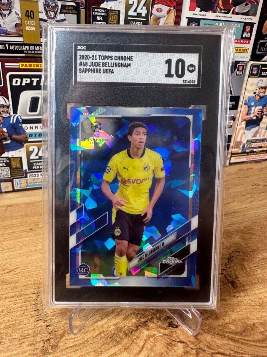 2020-21 Topps Chrome UCL Sapphire Edition Jude Bellingham 2020-21 Topps Chrome UCL Sapphire Edition Jude Bellingham