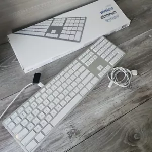Bluetooth Wireless Matias Aluminum Keyboard FK418BTS / Apple / macOS / Windows 4 - Picture 1 of 12