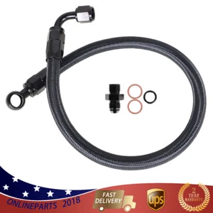 For Honda Civic 1992/1993-2000 & Acura Integra 1994/1995-2001 Braided Fuel Line - Picture 1 of 12