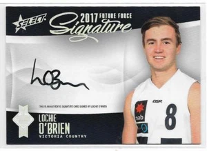 2017 Future Force Platinum Signature (FFGS11) Lochie O'BRIEN Carlton 031/50 - Picture 1 of 1