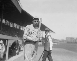 Babe Ruth Boston Red Sox 8X10 Photo Picture Image MLB Baseball with bat #5 - Picture 1 of 1