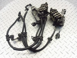 Honda VFR800 2004 02-09 Interceptor OEM pinzas de freno delanteras líneas mangueras - Imagen 1 de 11
