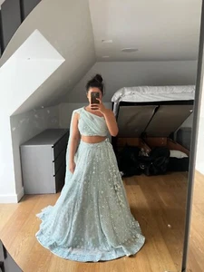asian wedding dress lengha - Picture 1 of 4