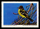 National Wildlife Federation Stamp - 1968 MNH - Yellow-Bellied Flycatcher