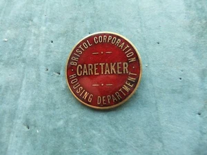 Bristol Corporation Badge housing department caretaker staff council obsolete - Picture 1 of 2