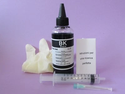 INKWORLD INCHIOSTRO COMPATIBILE X CARTUCCE STAMPANTI HP 304 KIT DI RICARICA 100 ML NERO