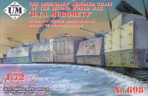 Unimodels UMT698 - 1:72 Iliya Muromets" the legendary armored train of WWII - Picture 1 of 1